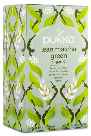Miniatyrbild Pukka Lean Matcha Green EKO, 20 p�sar