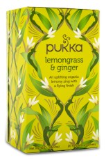 Miniatyrbild Pukka Te Lemongrass & Ginger, 20 p�sar