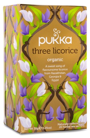 Miniatyrbild Pukka Three Licorice, 20 psar