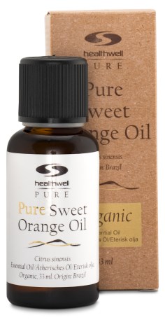 Miniatyrbild Healthwell PURE Apelsinolja EKO, 33 ml