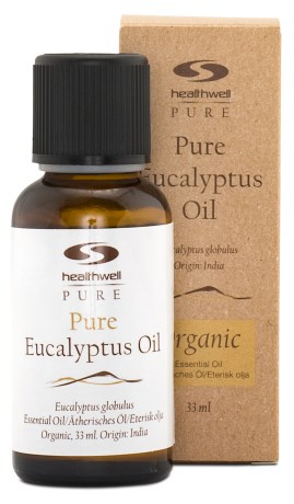 Miniatyrbild Healthwell PURE Eukalyptusolja EKO, 33 ml