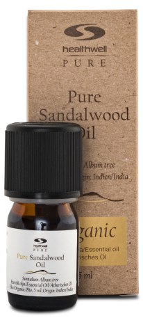 Miniatyrbild Healthwell PURE Sandeltrolja EKO, 5 ml