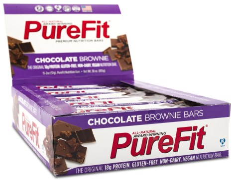 Miniatyrbild PureFit Nutrition Bar, Chocolate Brownie, 1 st