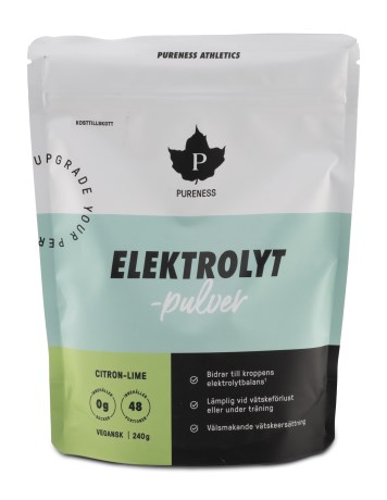 Miniatyrbild Pureness Elektrolytpulver, Citron/Lime, 240 g