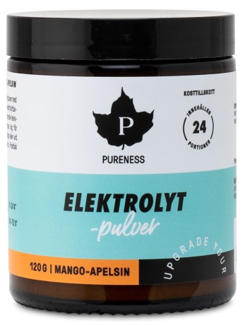 Miniatyrbild Pureness Elektrolytpulver, Mango & Apelsin, 120 g