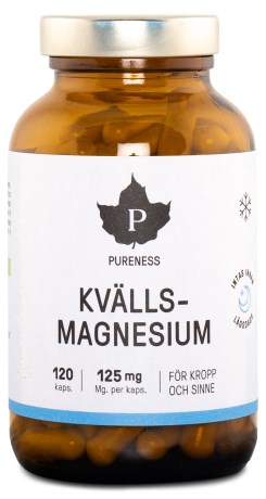 Miniatyrbild Pureness Kvllsmagnesium, 120 kaps