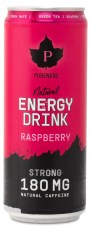 Miniatyrbild Pureness Natural Energy Drink Strong, Raspberry, 330 ml
