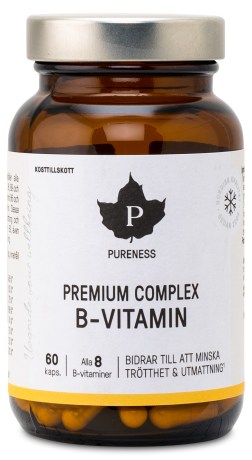 Miniatyrbild Pureness Premium Complex B-Vitamin, 60 kaps
