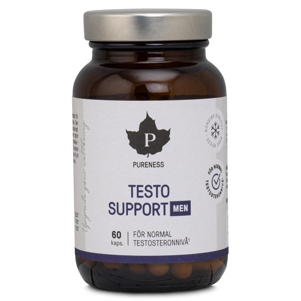 Pureness Testo Support Men, 60 kaps | Hälsa - Sex & Lust | Gymkraft