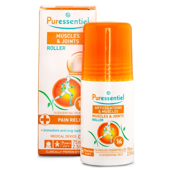 Puressentiel Muscles &amp;amp; Joints Roller w 14 Essential Oils 75 ml