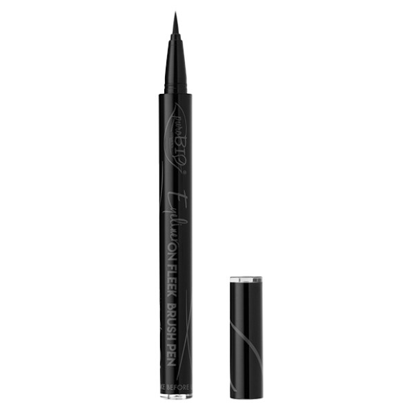 PuroBIO Eyeliner On Fleek Brush Pen 0,69 ml Svart