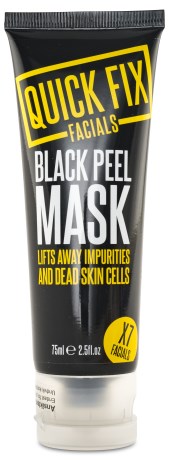 Miniatyrbild Quick Fix Facials Peel Mask, 75 ml, Black