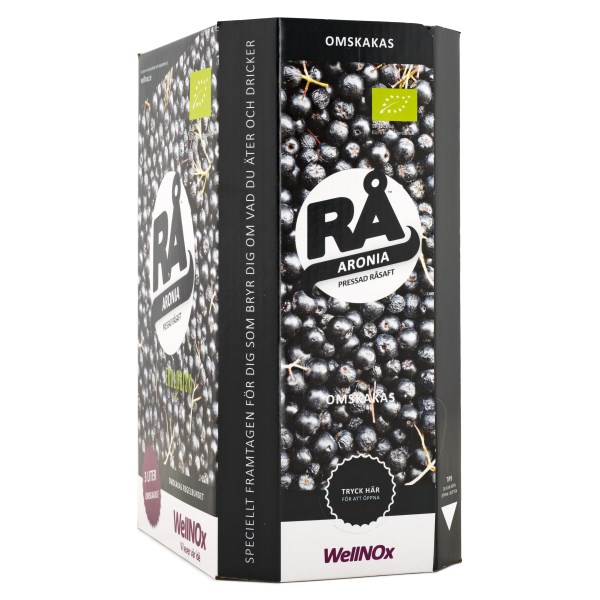 RÅ Aronia Bag-in-Box, 3000 ml