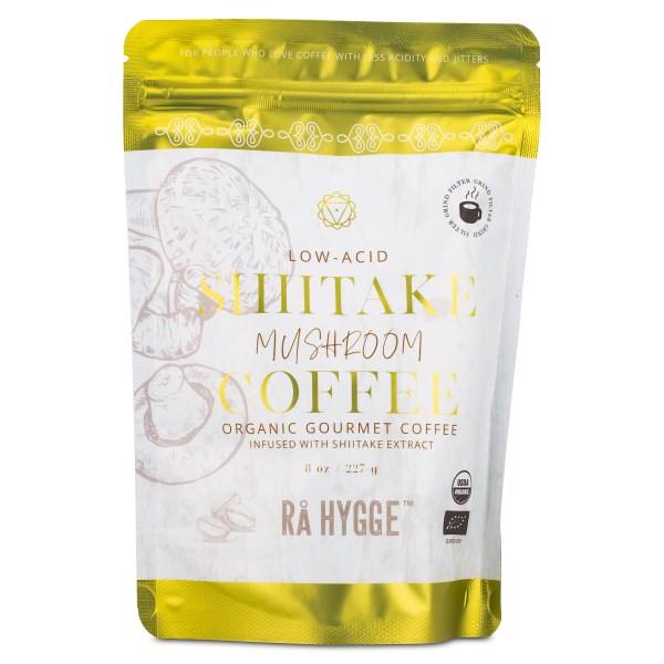 Rå Hygge Shiitake Svampkaffe, 227 g, Bryggmalet