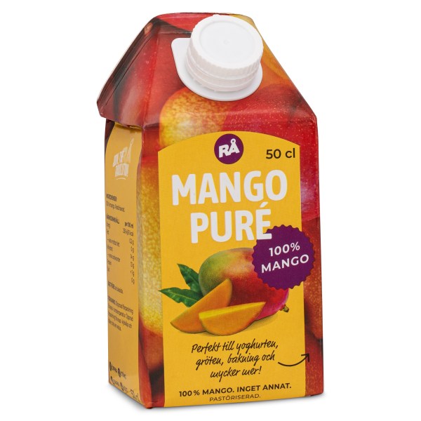 RÅ Puré, Mango, 50 cl | Livsmedel - Till Skafferiet - Sylt | Gymkraft