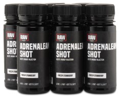 Miniatyrbild RAW Adrenalean Shot, Frozen Strawberry, 6-pack
