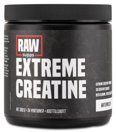 Miniatyrbild RAW Extreme Creatine, Watermelon, 360 g