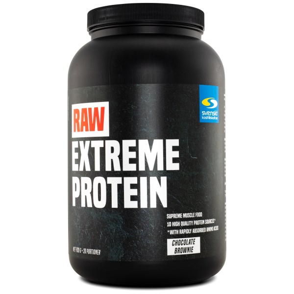 RAW Extreme Protein, Chocolate Brownie, 900 g