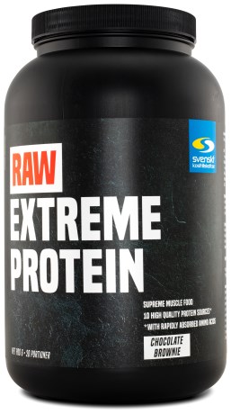 Miniatyrbild RAW Extreme Protein, Chocolate Brownie, 900 g