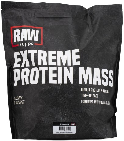 Miniatyrbild RAW Extreme Protein Mass, Chocolate, 2,1 kg