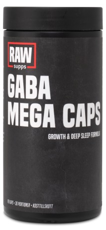 Miniatyrbild RAW GABA Mega Caps, 90 kaps