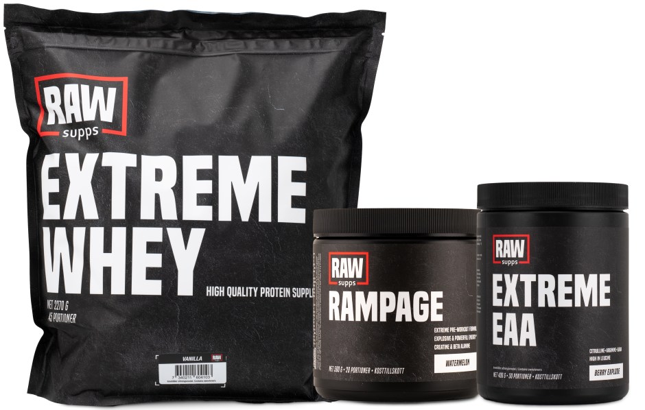 Miniatyrbild RAW GYM ESSENTIAL, Paket