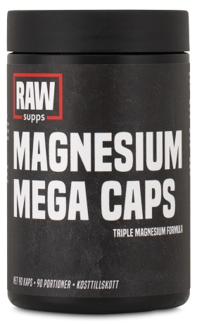 Miniatyrbild RAW Magnesium Mega Caps, 90 kaps