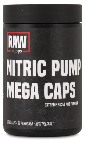 Miniatyrbild RAW Nitric Pump Mega Caps, 90 kaps
