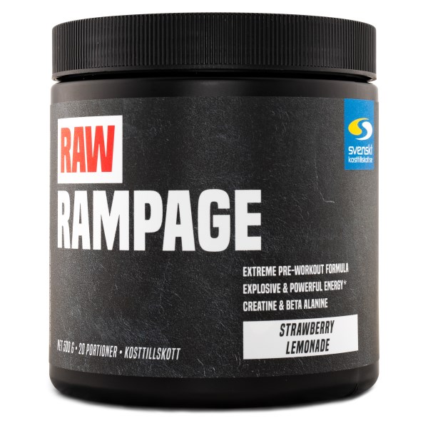 RAW Rampage Jordgubbs Lemonad 500 g