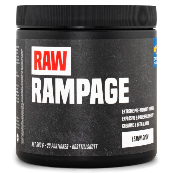 RAW Rampage Lemon Drop 500 g