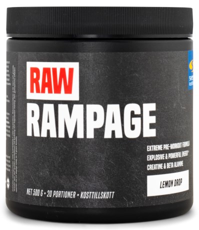 Miniatyrbild RAW Rampage, Lemon Drop, 500 g