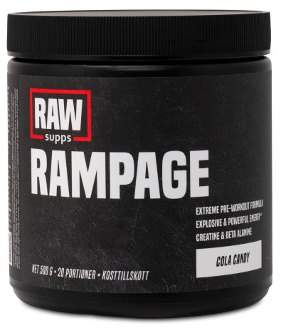Miniatyrbild RAW Rampage, Cola Candy, 500 g