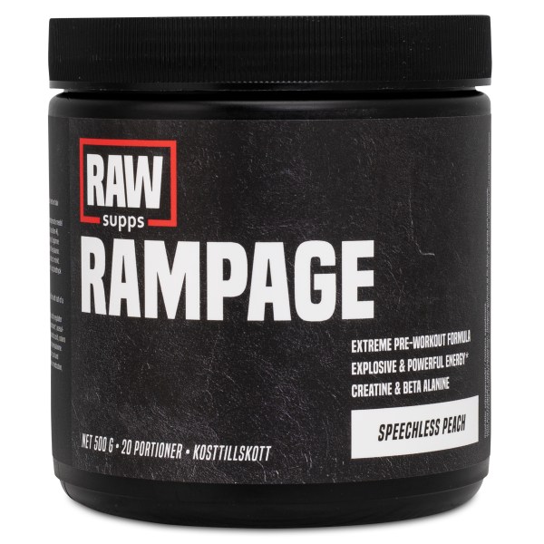 RAW Rampage, Speechless Peach, 500 g