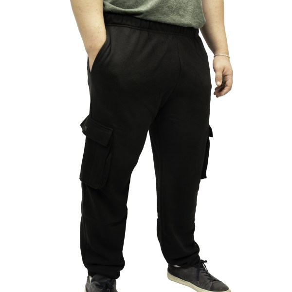 RAW SUPPS Cargo Sweatpants, S, Black | Träningskläder - Träningsbyxor | Gymkraft