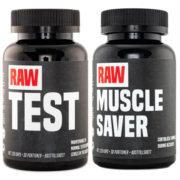 RAW Test + RAW Muscle Saver Paket