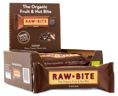 Miniatyrbild RAWBITE Raw Cacao, 12-pack