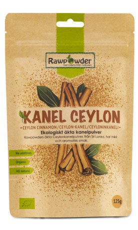 Miniatyrbild RawPowder Kanel Ceylon, 125 g