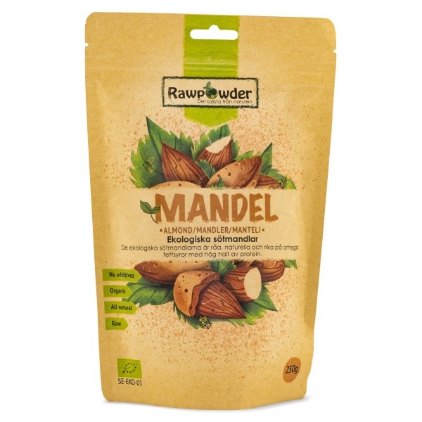 RawPowder Mandel EKO 250 g