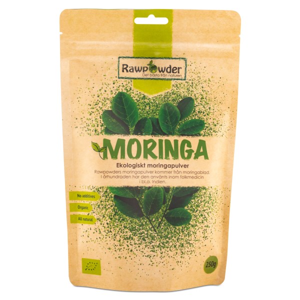 RawPowder Moringa Pulver, 250 g