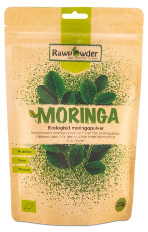 Miniatyrbild RawPowder Moringa Pulver, 250 g