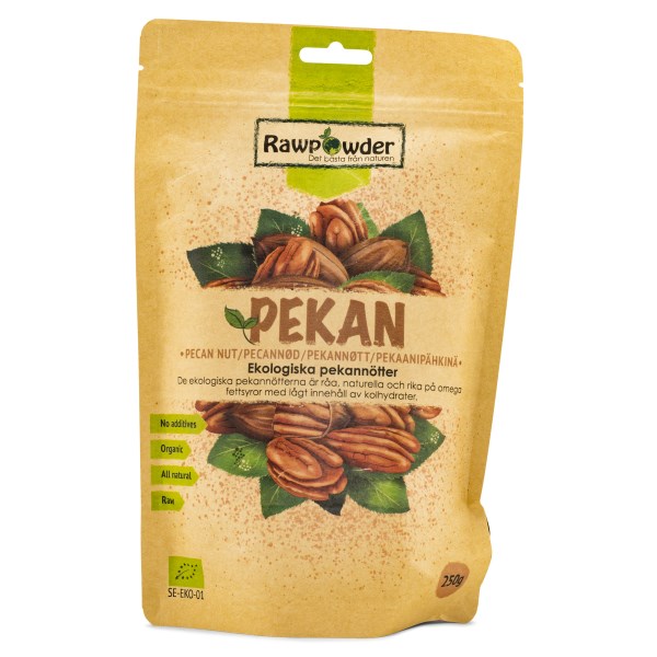 RawPowder Pekannötter EKO 250 g