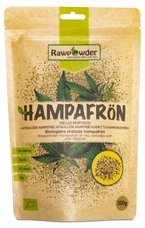 Miniatyrbild RawPowder Skalade Hampafrn, 300 g