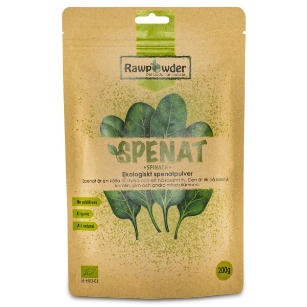 RawPowder Spenatpulver 200 g