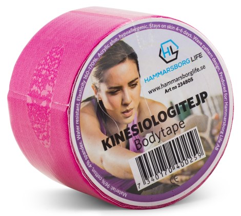 Miniatyrbild Refit Kinesio Bodytape, 1 st, Rosa