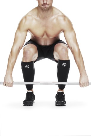 Miniatyrbild Rehband Rx Calf/Shin 5mm, M, Black