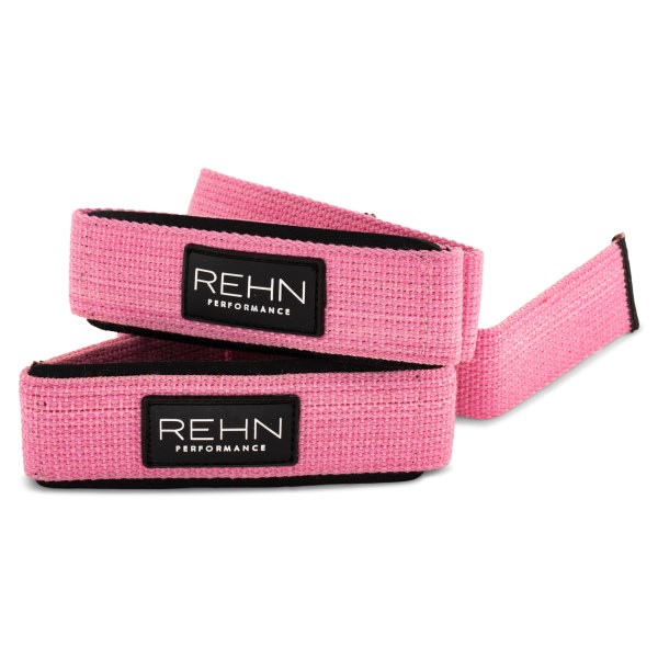 REHN Performance Lifting Straps One size Rosa