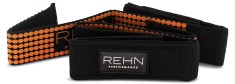 Miniatyrbild REHN Sport Performance Lifting Straps, One size, Svart/Orange