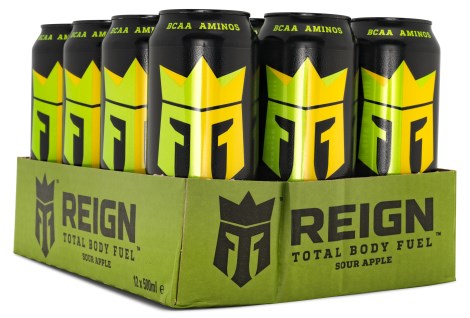 Miniatyrbild REIGN Total Body Fuel, Sour Apple, 12-pack