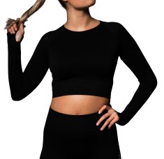 Miniatyrbild RELODE BLVCKout Seamless Top, S, Svart