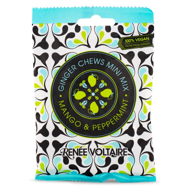 Renee Voltaire Ginger Chews Mini Mix Mango & Pepparmynta 48 g
